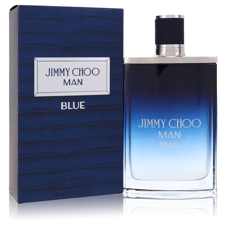 Jimmy Choo Man Blue by Jimmy Choo Eau De Toilette Spray 3.3 oz Jimmy Choo Man Blue by Jimmy Choo Eau De Toilette Spray 3.3 oz